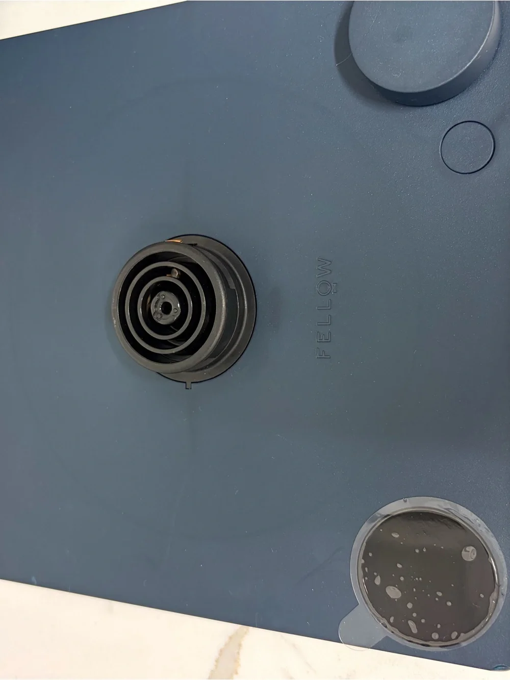 Fellow Corvo EKG Pro Electric Kettle Temp Control Blue Coffee Tea Essential